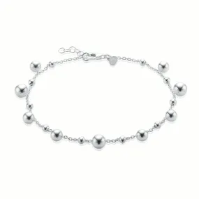 Sterling Silver  Ball Bracelet