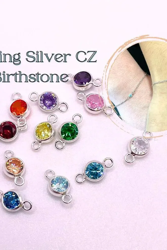 Sterling Silver Birthstone - November