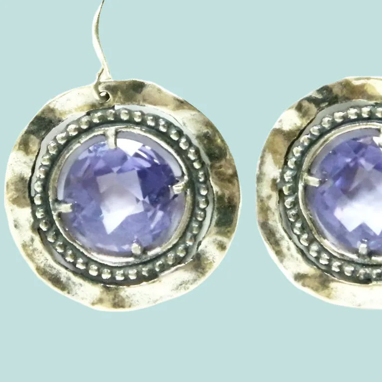 Sterling Silver earrings / earrings for women / dangle earrings / gemstones