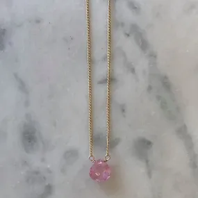 Strawberry Quartz Necklace