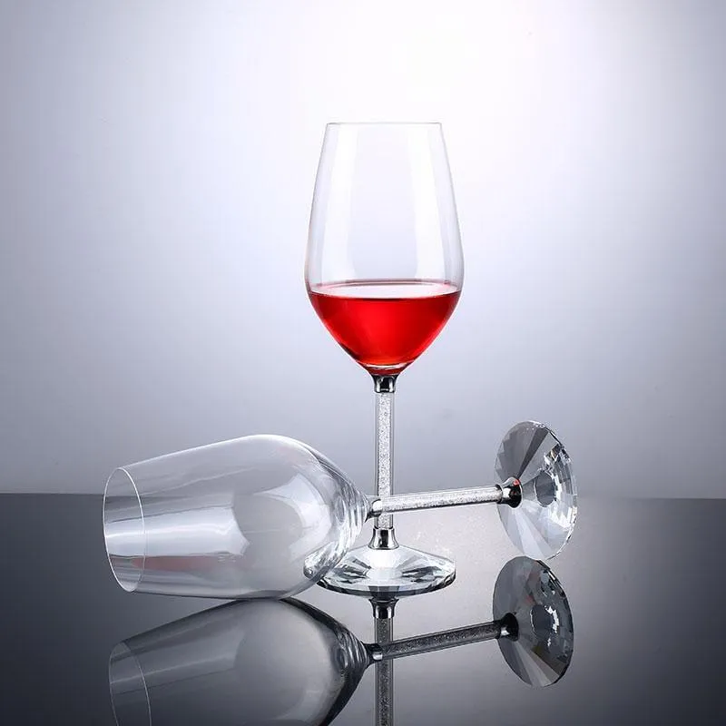 Swarovski Stem Crystal Wine Glass - Set of 2