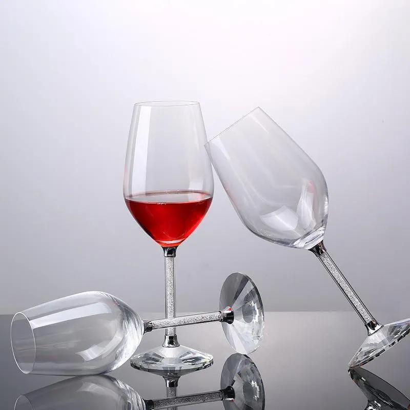 Swarovski Stem Crystal Wine Glass - Set of 2