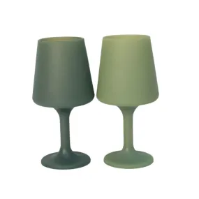 Swepp Sage & Olive Silicone Wine Glass