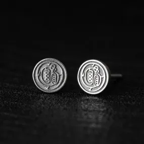 Taoist Stud Earrings