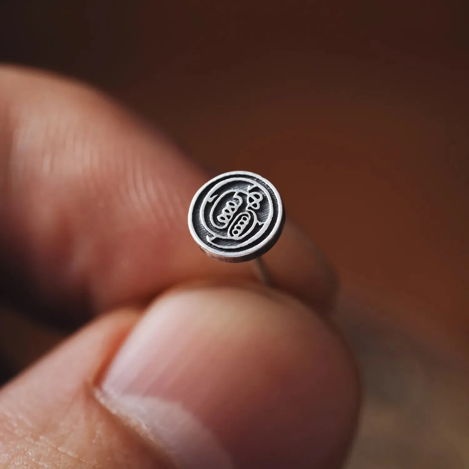 Taoist Stud Earrings