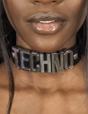 TECHNO CHOKER - BLACK