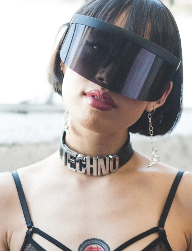 TECHNO CHOKER - BLACK