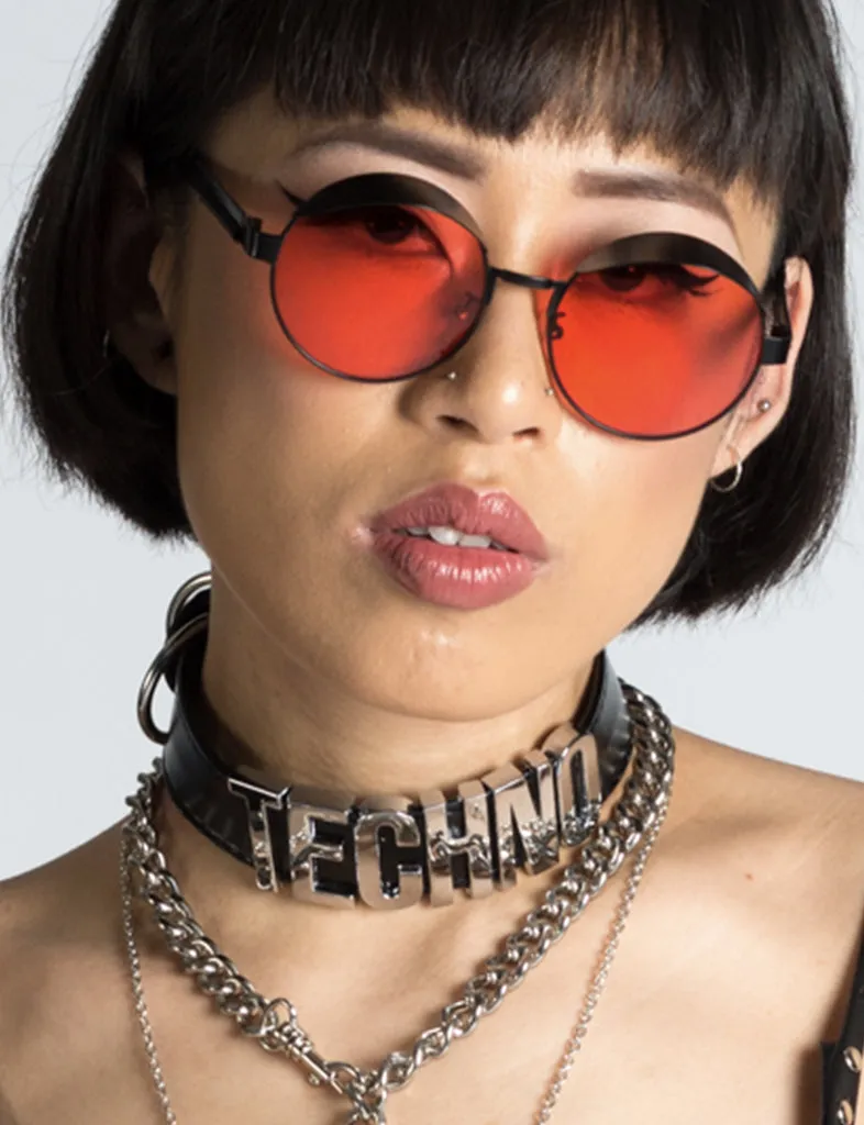 TECHNO CHOKER - BLACK