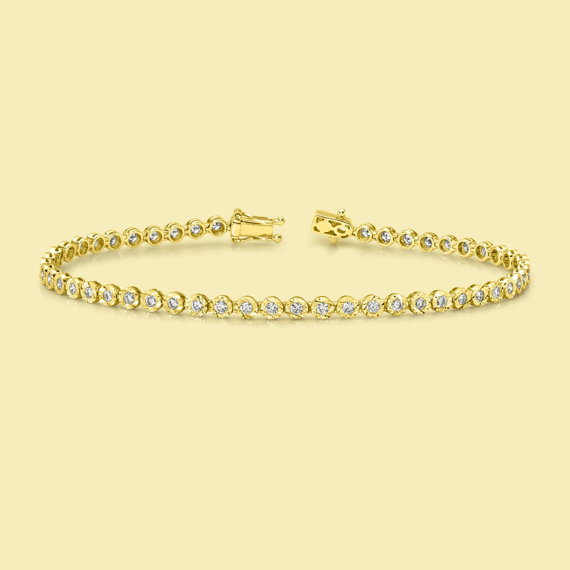 The Ava, Mini Diamond Tennis Bracelet