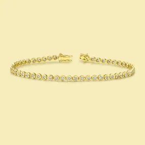 The Ava, Mini Diamond Tennis Bracelet