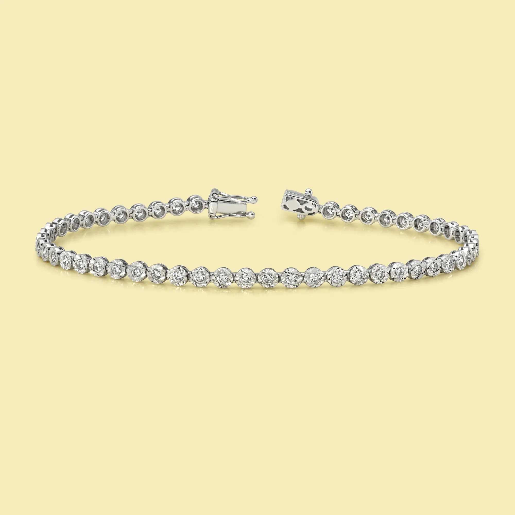 The Ava, Mini Diamond Tennis Bracelet