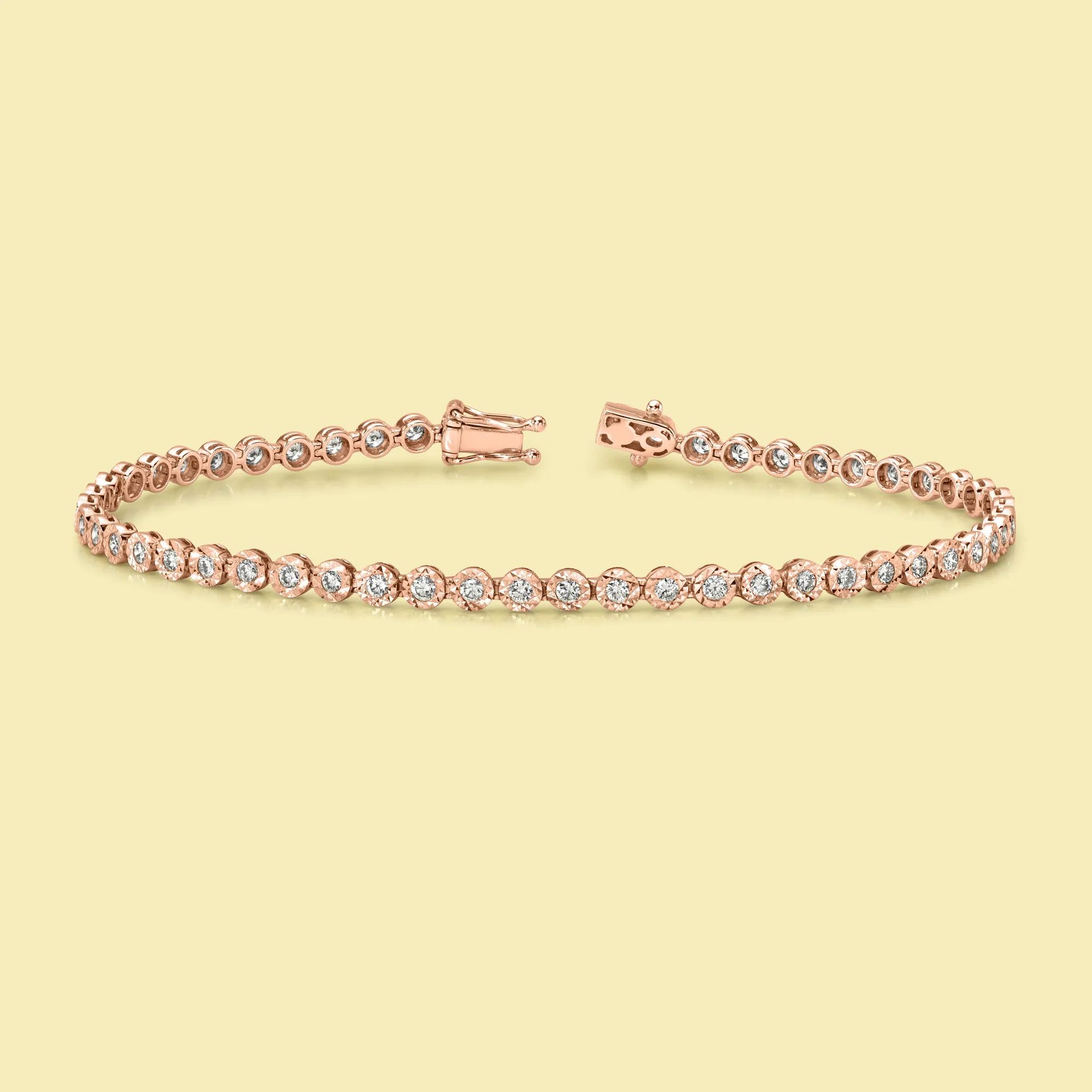 The Ava, Mini Diamond Tennis Bracelet