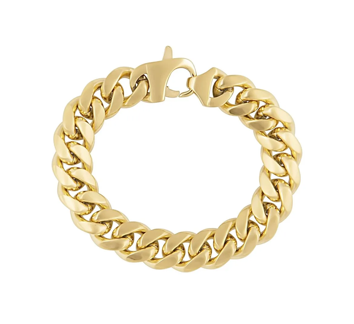 The 'Blaire' Chunky Chain Bracelet by SAHIRA