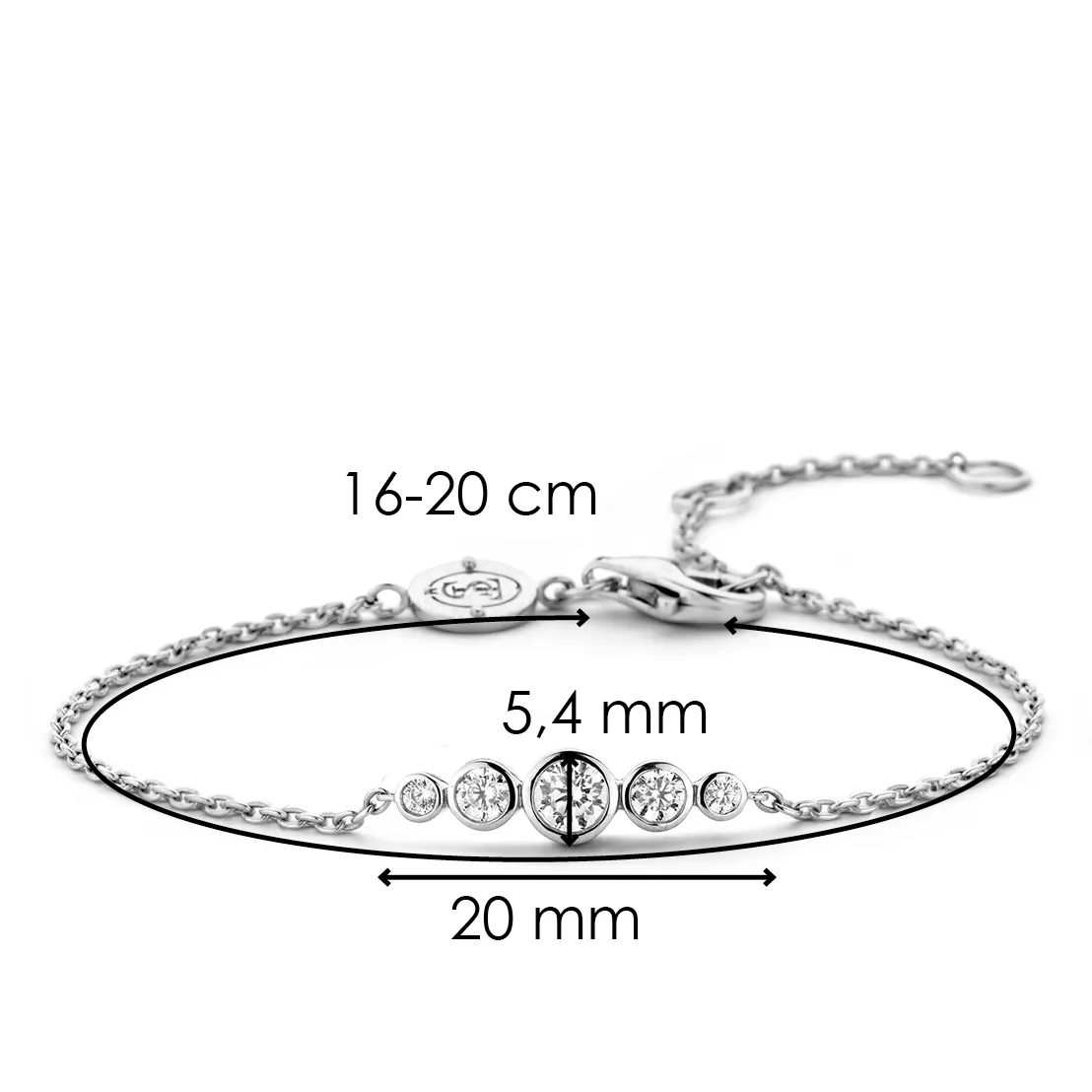 TI SENTO Bracelet 2887ZI