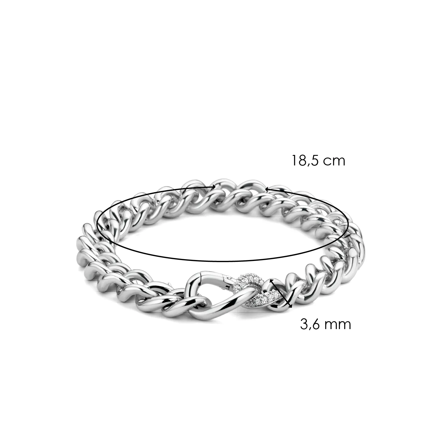 TI SENTO Bracelet 2935ZI
