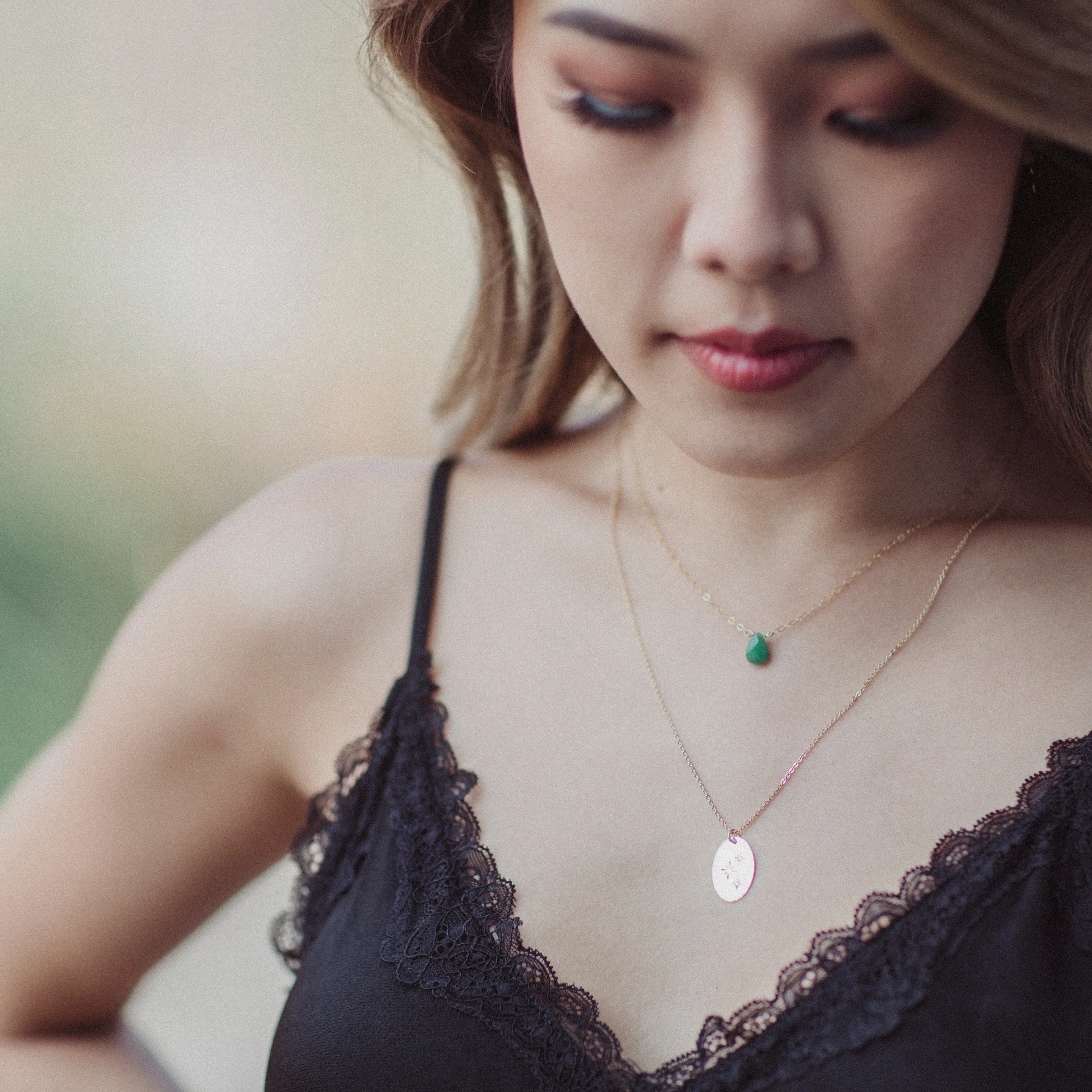 TRAVERTINE NECKLACE