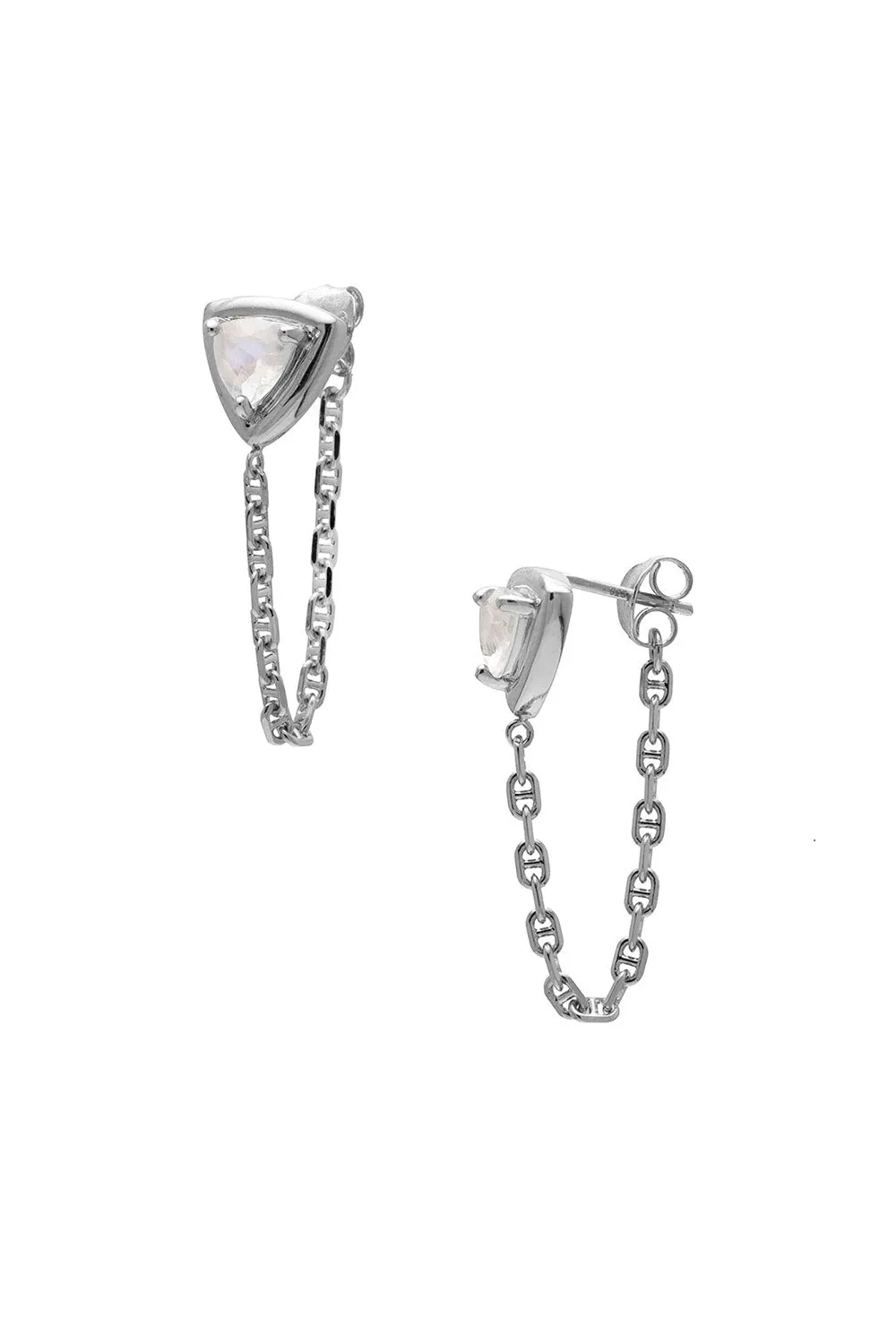 Trillion Earrings