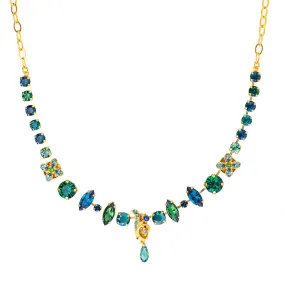 Wallflower Marquise and Round Necklace in "Chamomile" *Preorder*