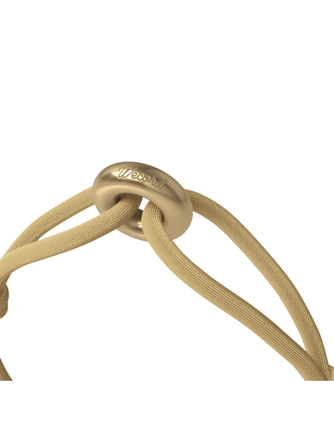 Wecord Golden Soho Cord Bracelet - Sand