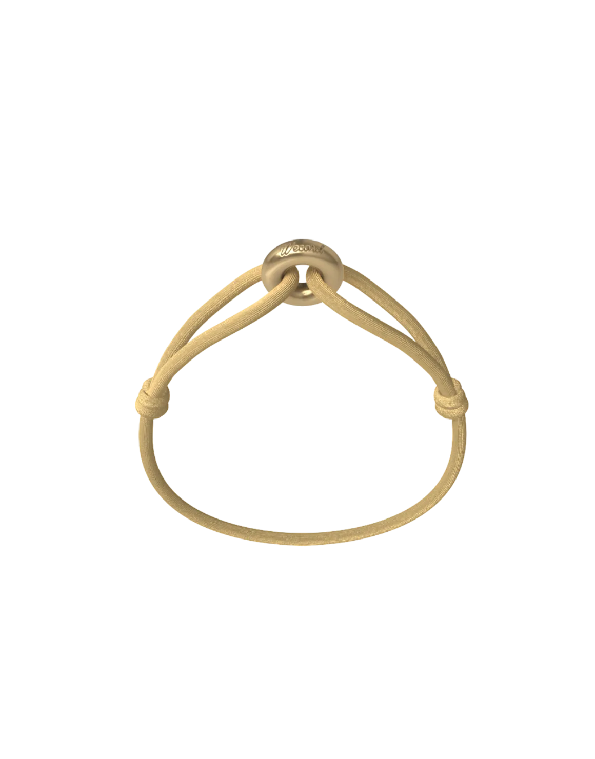 Wecord Golden Soho Cord Bracelet - Sand