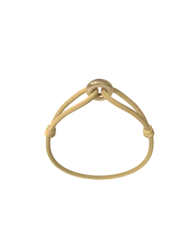 Wecord Golden Soho Cord Bracelet - Sand